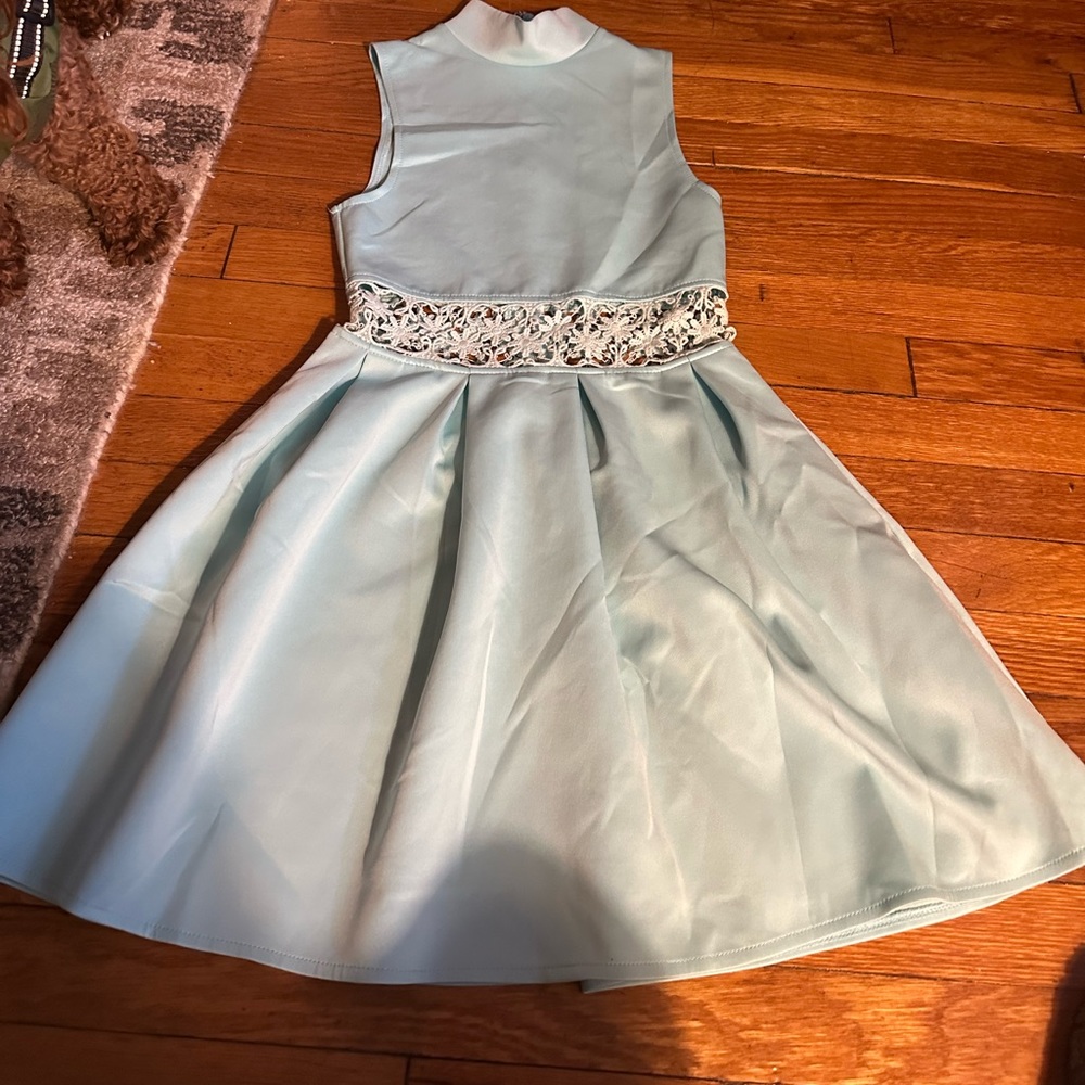 Sabo skirt baby blue dress